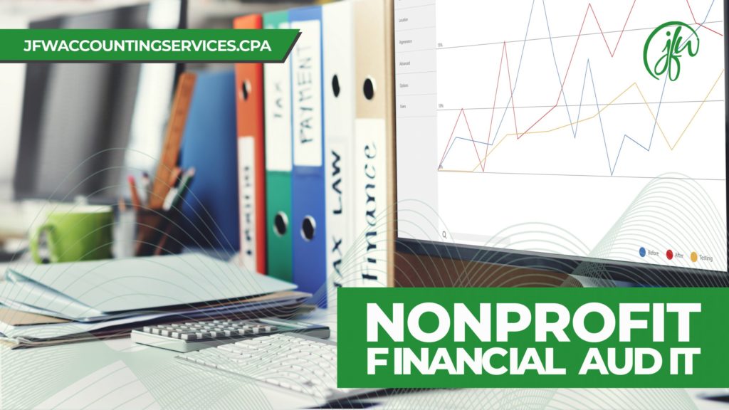 Binders of accounting reports for nonprofit financial audit