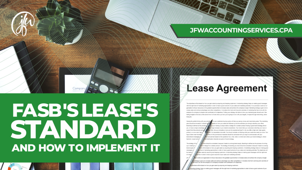 Revised lease agreement based on the updated lease standard