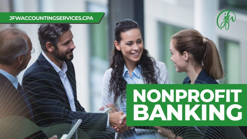 Nonprofit banking partners meeting with senior leadership