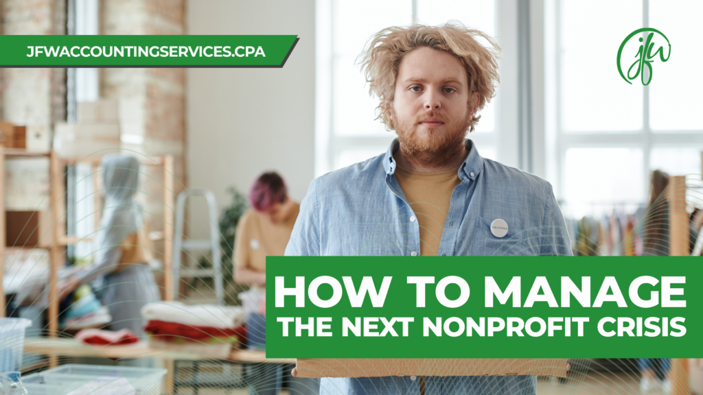 How to manage the next nonprofit crisis