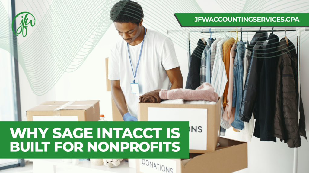 Sage Intacct is the cloud accounting software that your nonprofit needs