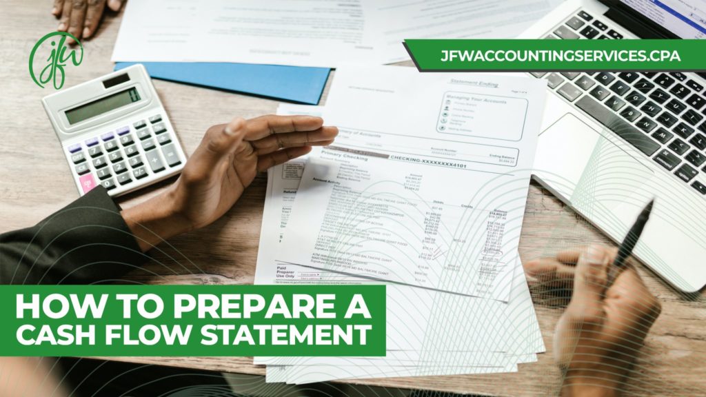 How to prepare a cash flow statement for your organization