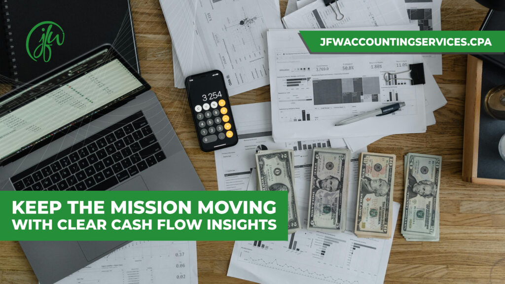 Nonprofit cash flow statement with Sage Intacct